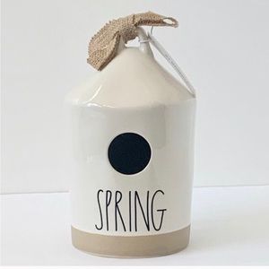 New Rae Dunn spring birdhouse